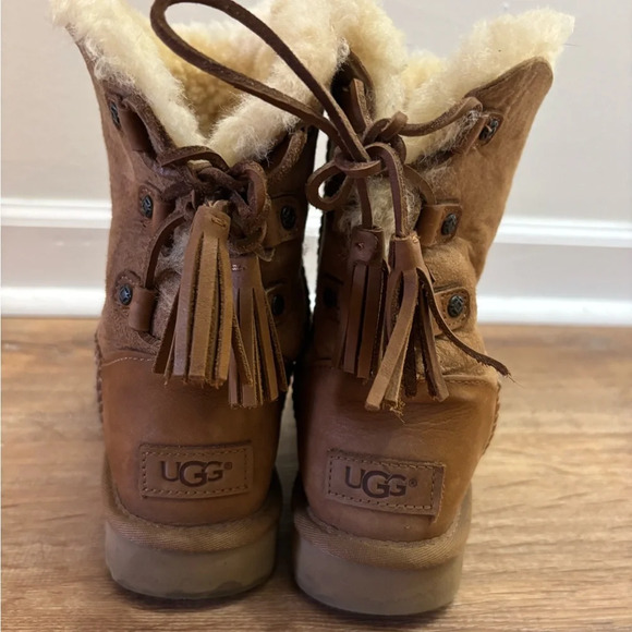 UGG Boots with Tassel Tie-Backs - Picture 3 of 6